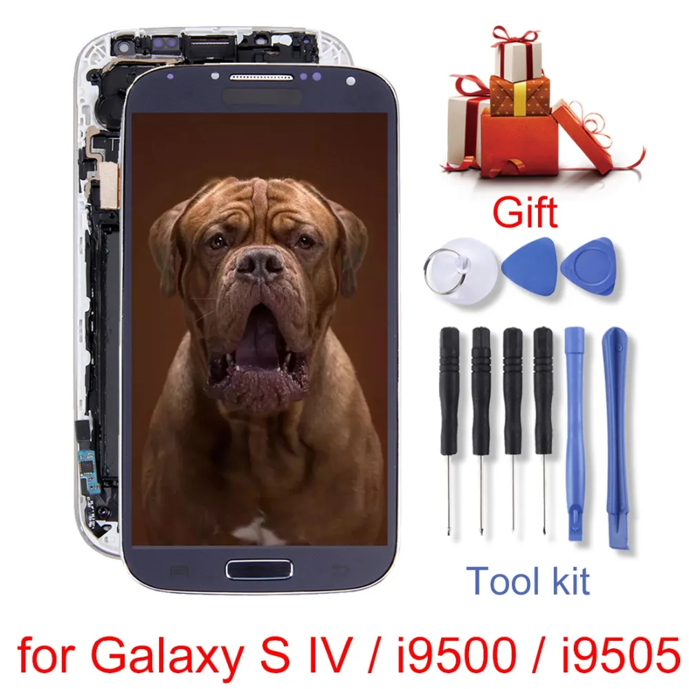 ЖК дисплей (TFT) + сенсорная панель с рамкой для Galaxy S IV/i9500/i9505/S8/G950/S8 +/G955/Для Note 3 Neo/N7505