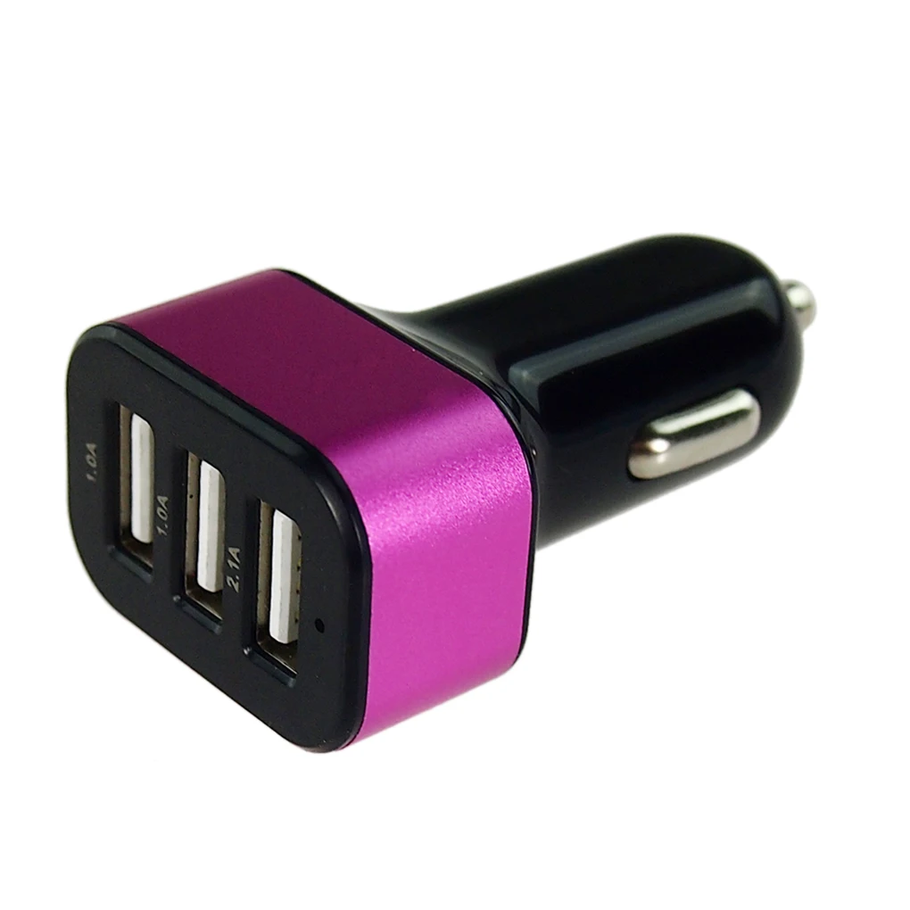 1 шт. 3 порта Usb Автомобильное зарядное устройство адаптер переменного тока для мобильного телефона планшета для Xiaomi для huawei