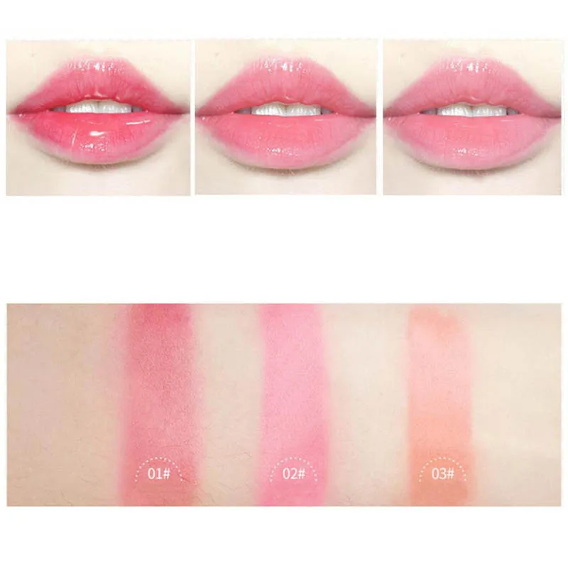 images Jelly Lipstick Color Temperature Change tint lipstick Long Lasting Moisturizing Lip Gloss Not Fade Care lip balm |