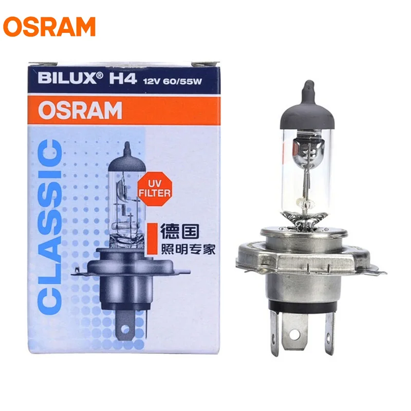 OSRAM H4 12 в 60/55 Вт 3200K 64193 P43t оригинальная линия запасных частей фары стандартная