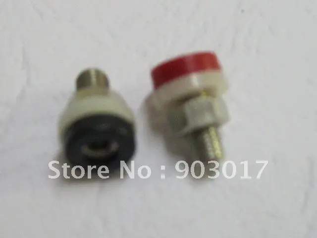 Разъем типа банан для штекера 2 мм красный и черный вида цветов 150 шт. в партии