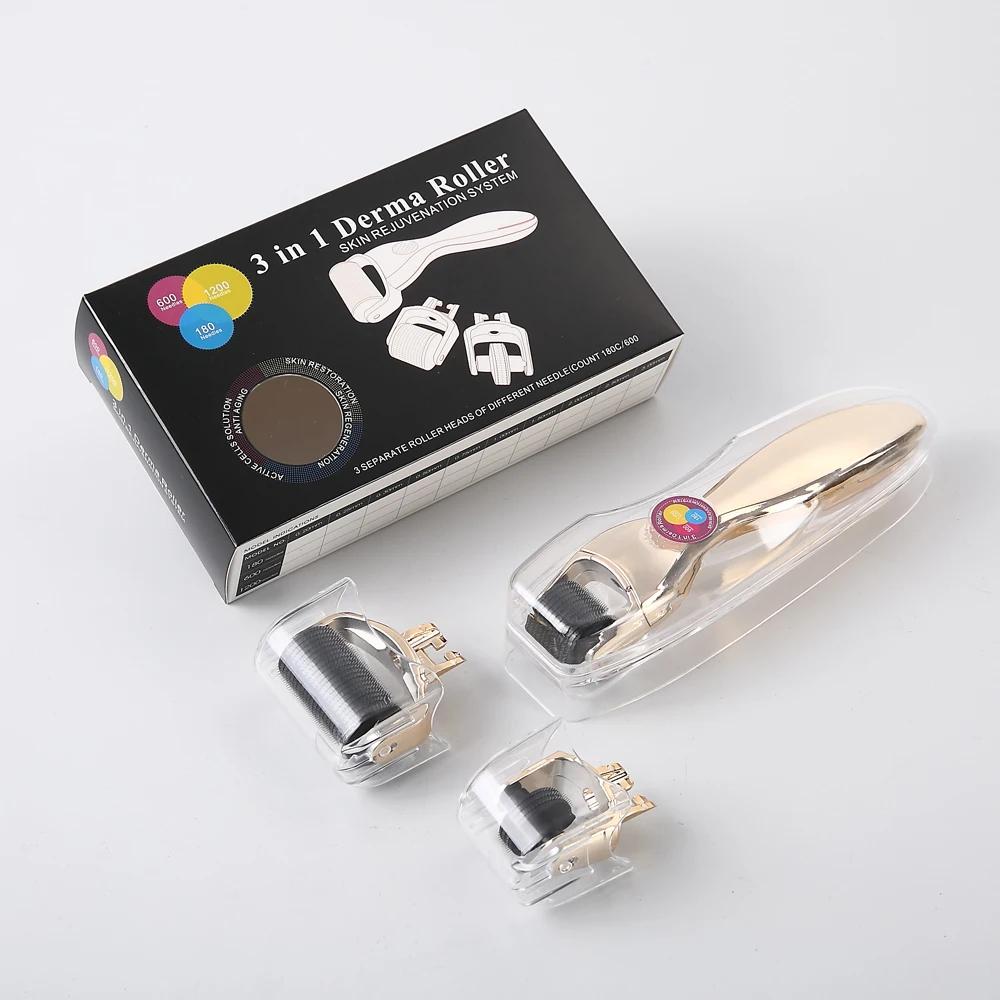 DRS 3 в 1 набор микро-иголок для ухода за кожей сертификат CE