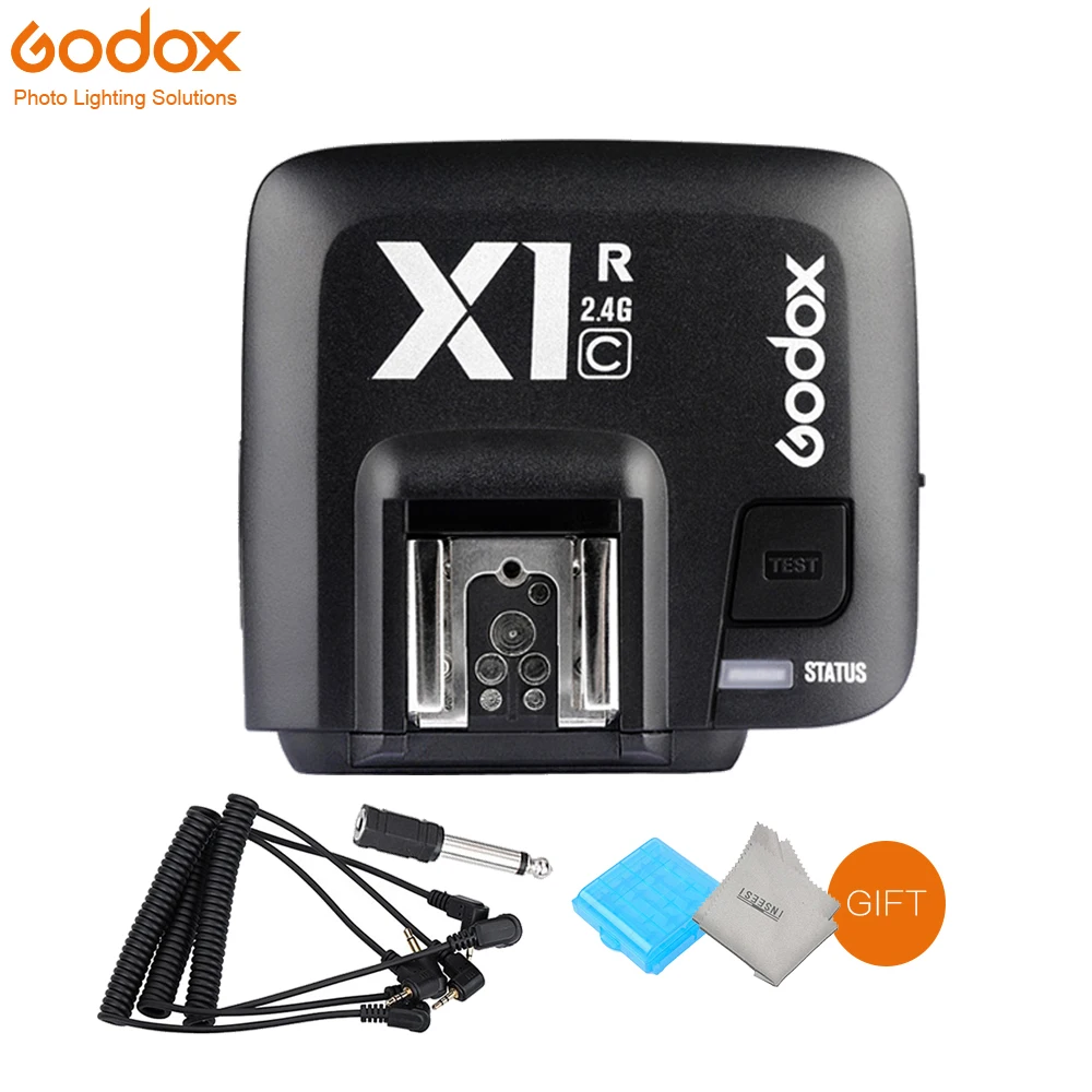 Godox X1C X1R C TTL 2 4G беспроводной приемник для камер Canon серии 1000D 600D 700D 650D 100D 550D 500D 450D 400D