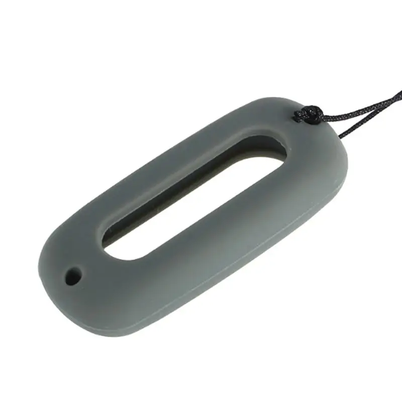 Регулируемое вязаное модное ожерелье с резиновым подвесным держателем для умных