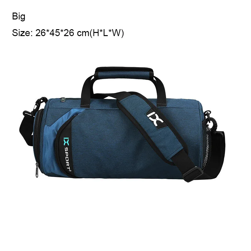 Blue Big Мужские спортивные сумки для тренировок, сумки для фитнеса, дорожные сумки для занятий спортом на открытом воздухе, женские сухие влажные Gymtas Yoga, женские XA103WA - Цвет: Blue Big