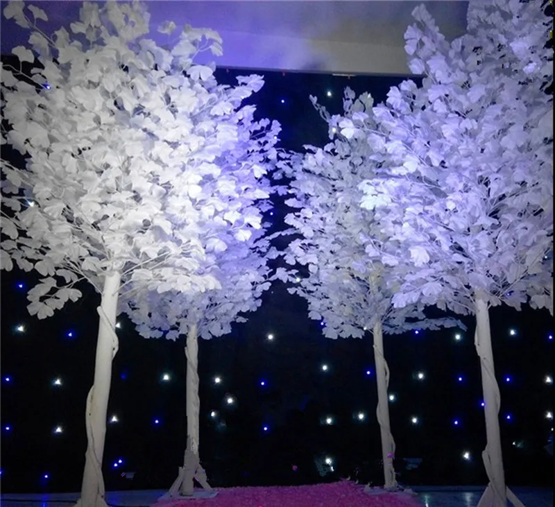 Белые колонны Ginkgo Road, праздничные, вечерние, свадебные украшения