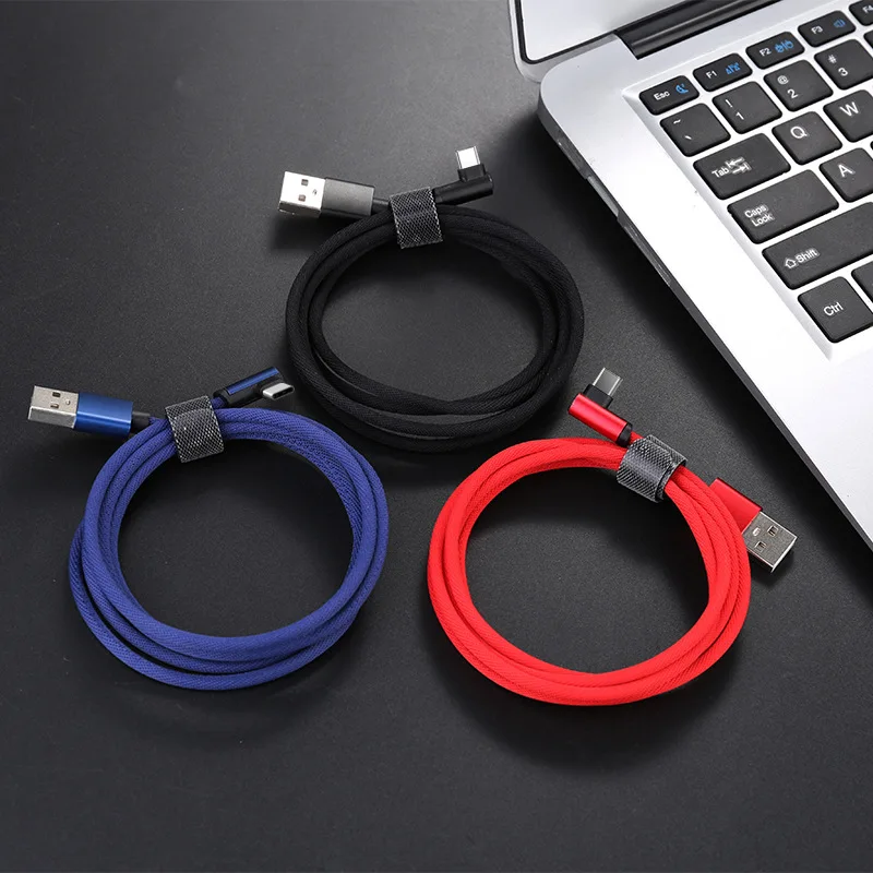Кабель USB Type-C SUPTEC 90 градусов 2 4 А для быстрой зарядки и передачи данных | Мобильные