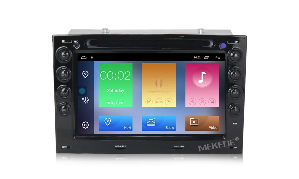 MEKEDE 2din HD 7 ''Автомобильный мультимедийный плеер Android 9,1 Automotivo для Renault Megane 2 ii 2006 2007 2008 2009 2010 с BT Wifi gps