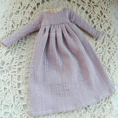 1 шт. Mori Girl Стиль длинное платье для Blyth, Licca, кукла azone одежда 1/6 аксессуары - Цвет: color 4