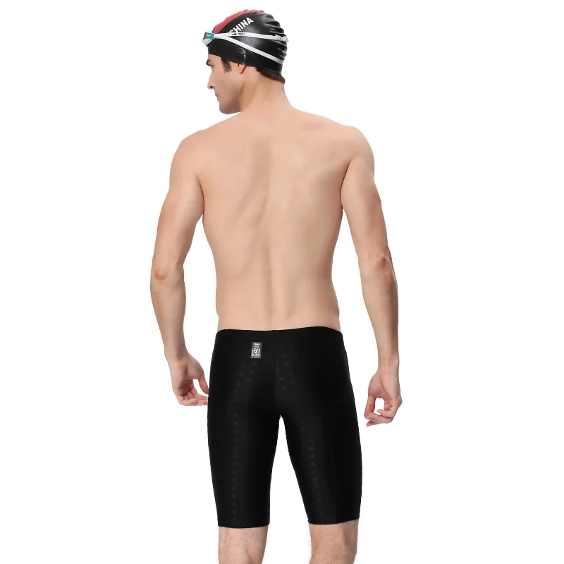 Профессиональный одобренный Fina мужские плавки для мальчиков Sharkskin купальный
