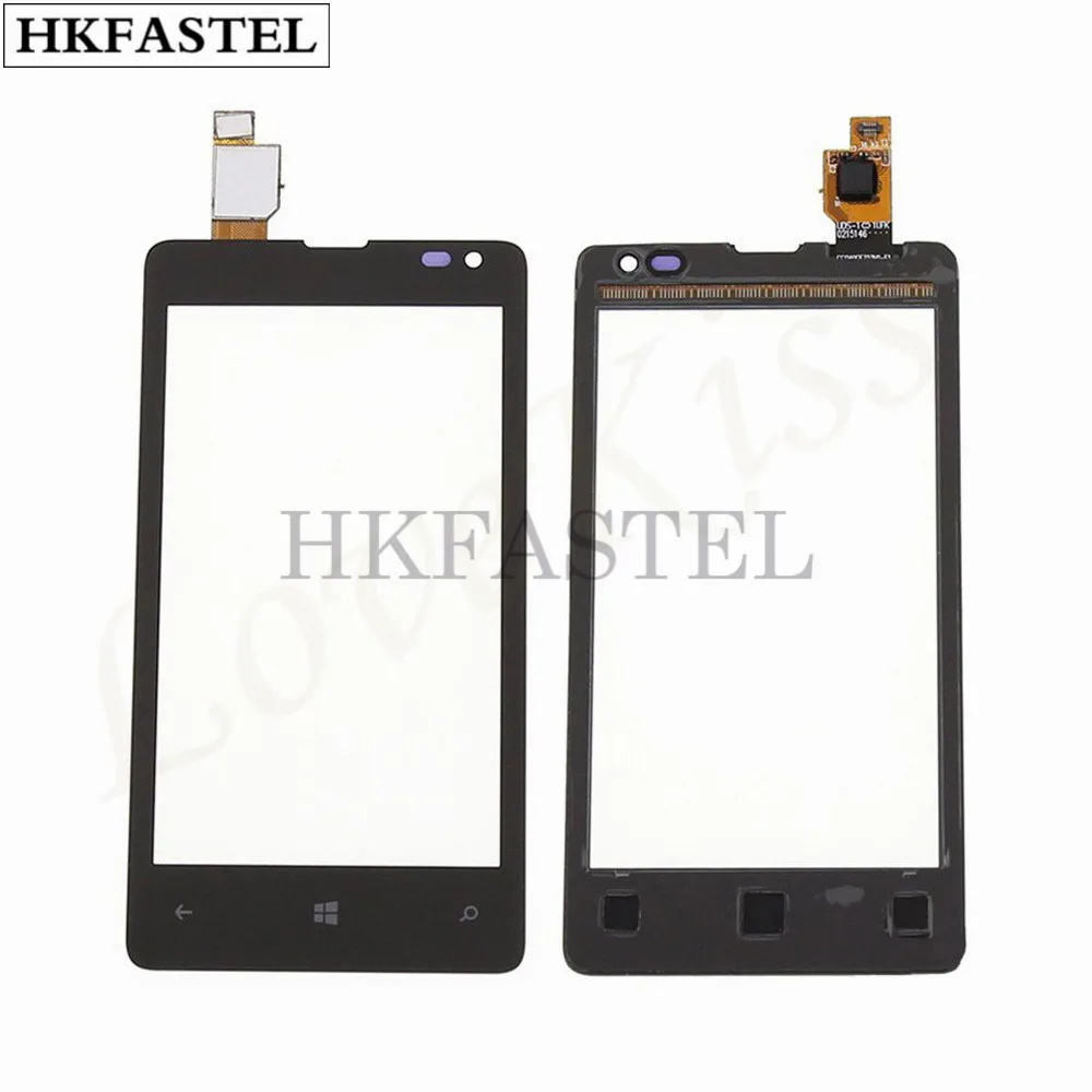 Сенсорный экран HKFASTEL для Nokia Microsoft Lumia 532 435 N532 дигитайзер стекло внешняя Передняя