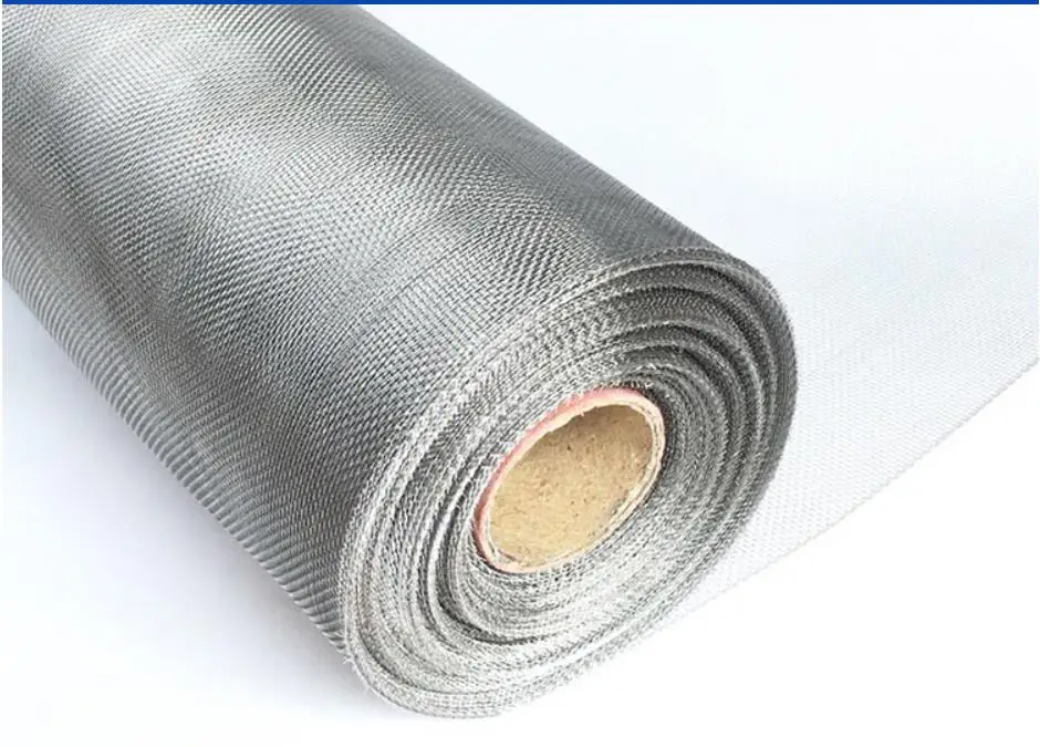 More dense thick style 304 stainless steel wire net screens,dense grid anti-mosquito,window net,fire protective metal wire mesh