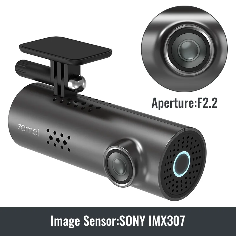 TEST 70mai Smart Dash cam 1s камера dvr автомобиль с HD ночным видением | Автомобили и мотоциклы