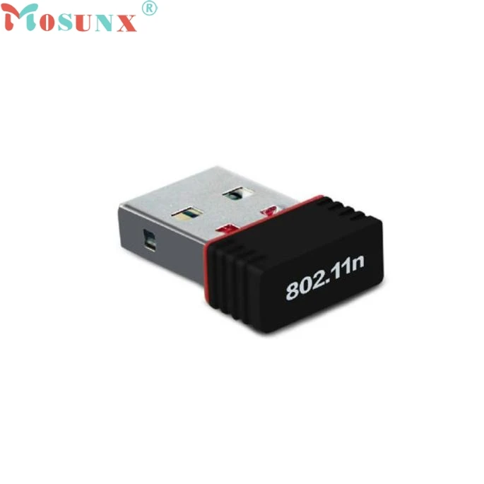 Mosunx usb Wi Fi беспроводной 150 Мбит/с USB адаптер 802.11n 150M сетевая Lan карта 0308|lan card|usb wifi