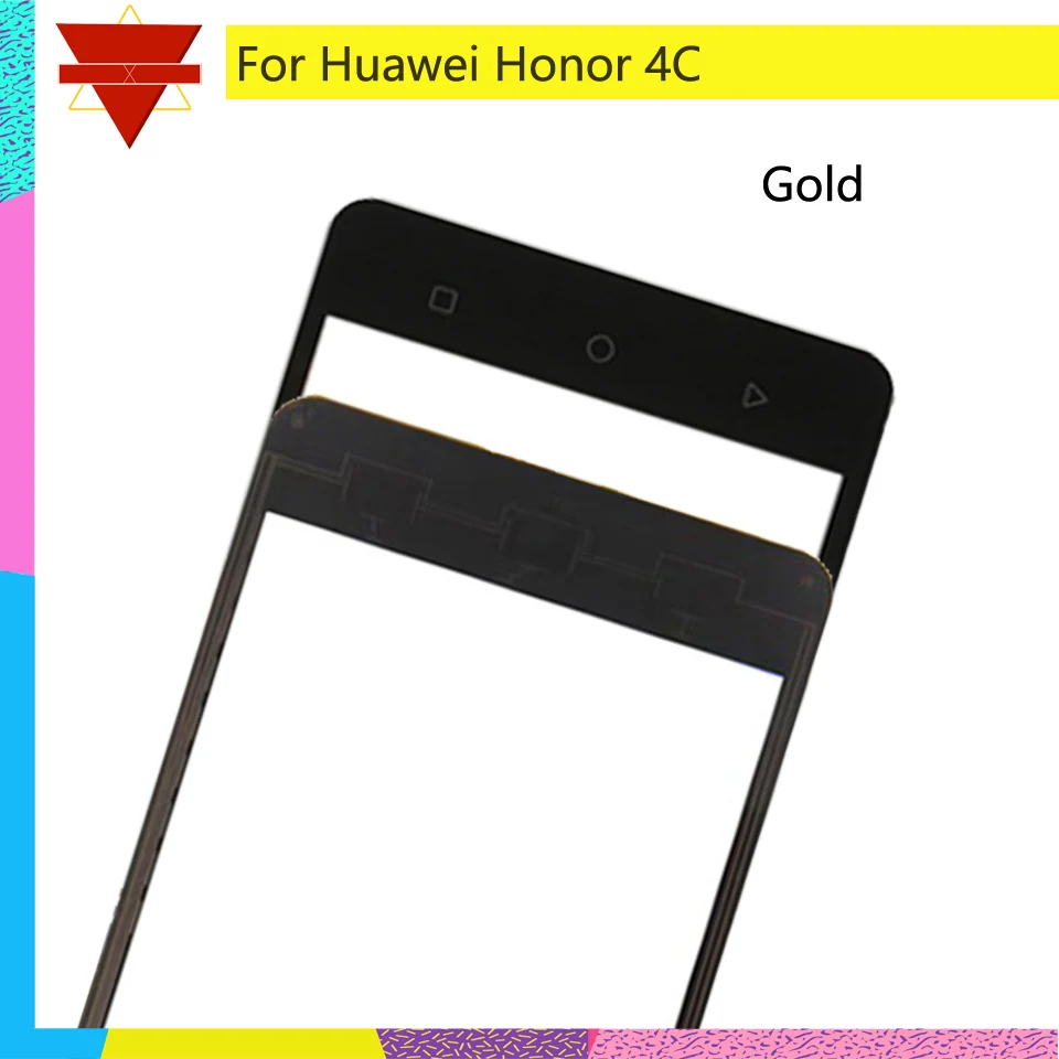 

10Pcs/lot For Huawei Honor 4C G Play Mini CHC-U01 CHC-U003 Touch Screen Touch Panel Sensor Digitizer Front Glass Touchscreen
