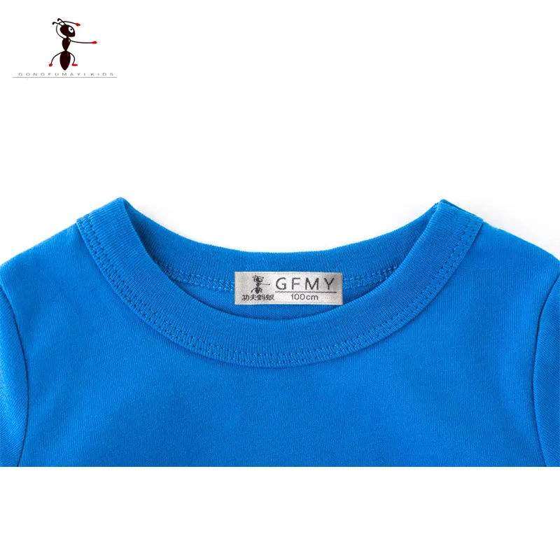 

Kung Fu Ant 2018 Spring Fashion Cotton Boys T-shirt Long Slleeve T-Shirt Print Car Baby Clothing Letter Casual Baby Tops Roupas
