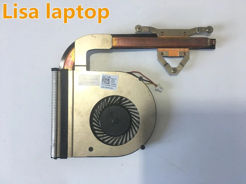 Для DELL Inspiron 14R (5421) / 14 (3421) Радиатор ЦП и вентилятор для интегрированной Intel Graphics UMA
