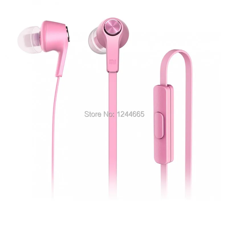 Оригинал Сяо Mi наушники Ми проводной головные телефоны стерео спортом Бег