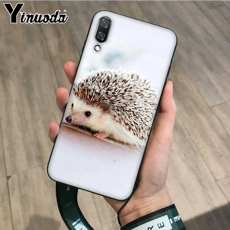 A16 Yinuoda животные Ежик ТПУ Мягкие аксессуары для телефонов чехол для телефона для huawei P10 plus 20 pro P20 lite mate9 10 lite honor 10 View 10 - Цвет: A16