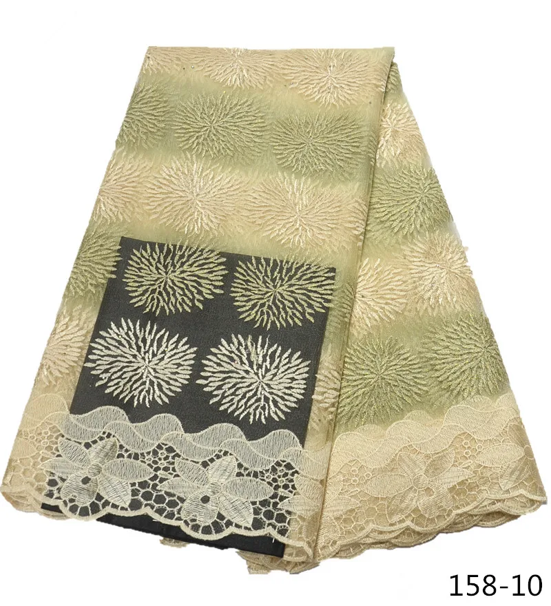

Golden African Lace Fabric 2019 High Quality Golden French Lace Fabric Golden African Lace Fabric For Women Dress