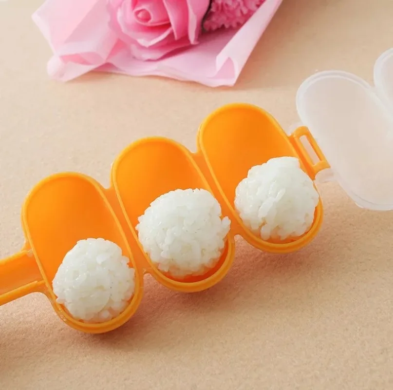 1 шт. DIY милые мини рисовые и овощные роллы прессформы устройство для приготовления мясных шариков суши Onigiri Инструмент Кухонные гаджеты пищевой PP материал