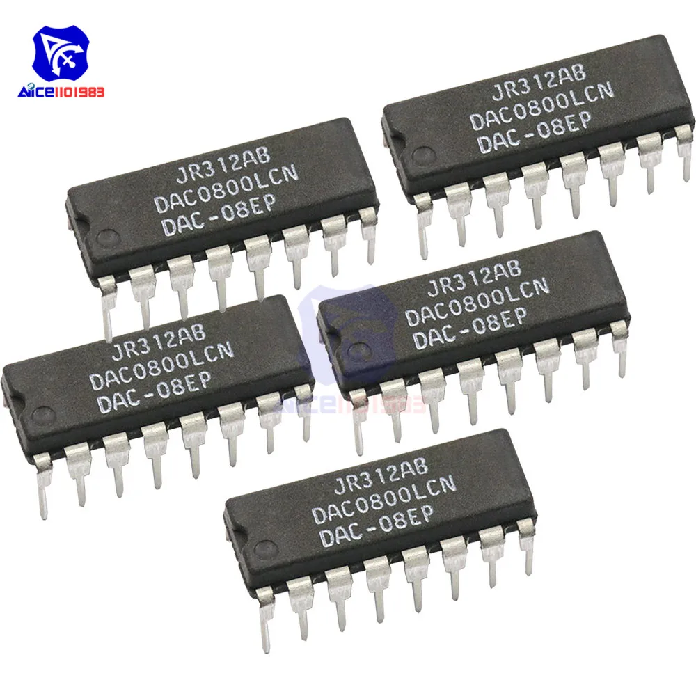 5 шт./лот IC чипы DAC0800LCN DAC0800L DAC0800 DIP-16 оригинальная интегральная схема | Электронные
