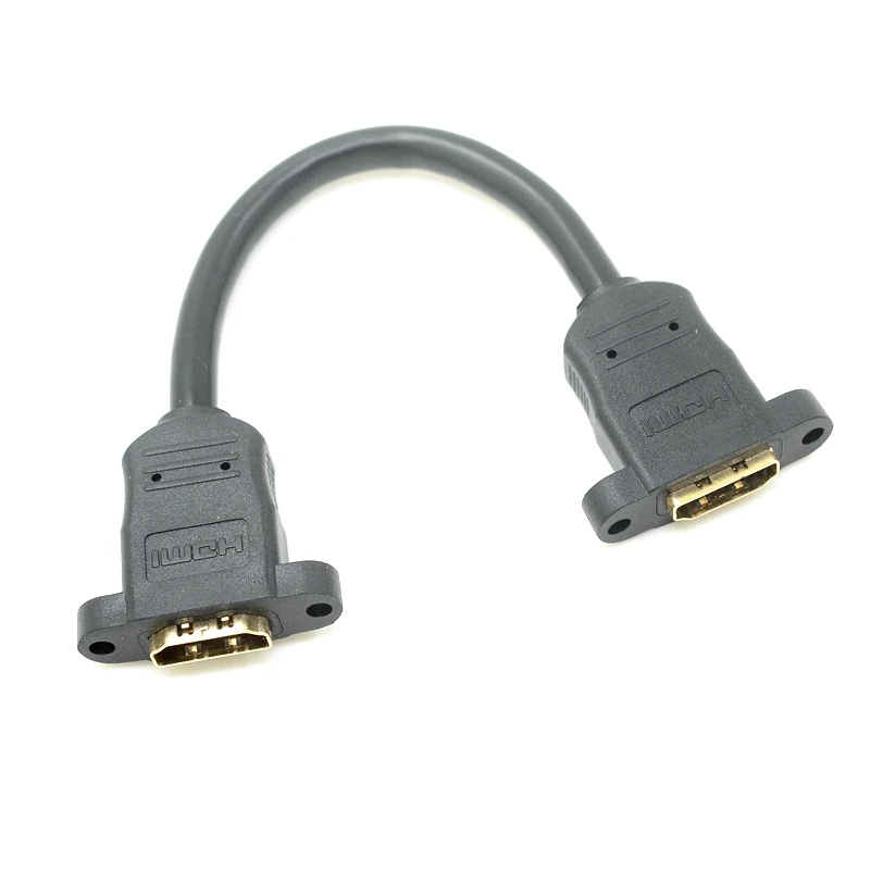 HDMI Женский к Кабель адаптер удлинитель 1080P 3D женскому удлинителю с винтовым