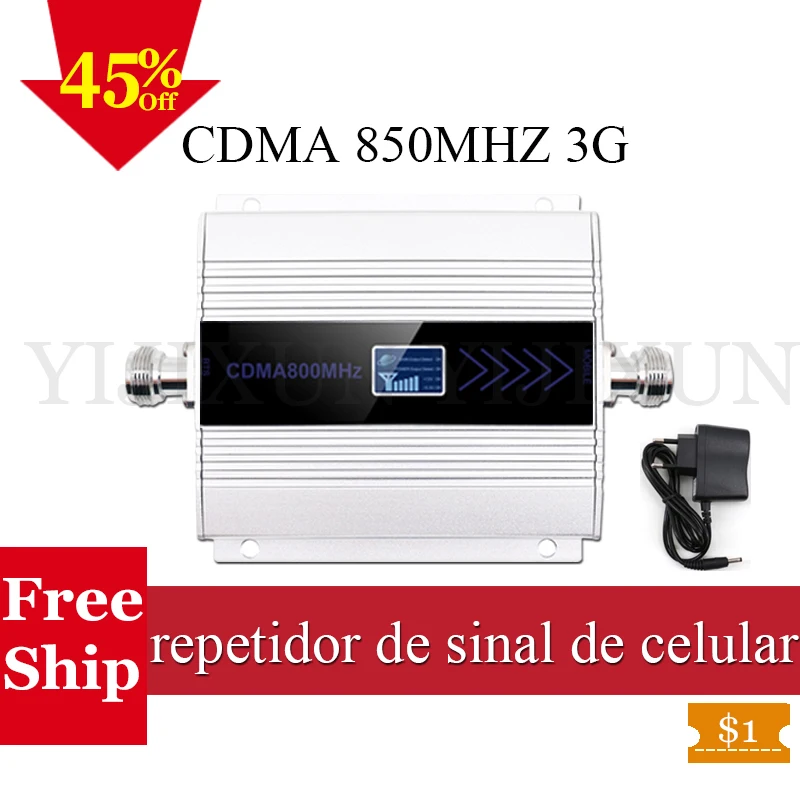 Бразилия CDMA GSM umts 850 МГц ретранслятор сотового сигнала Celular Repetidor 2G/3g/4G Усилитель