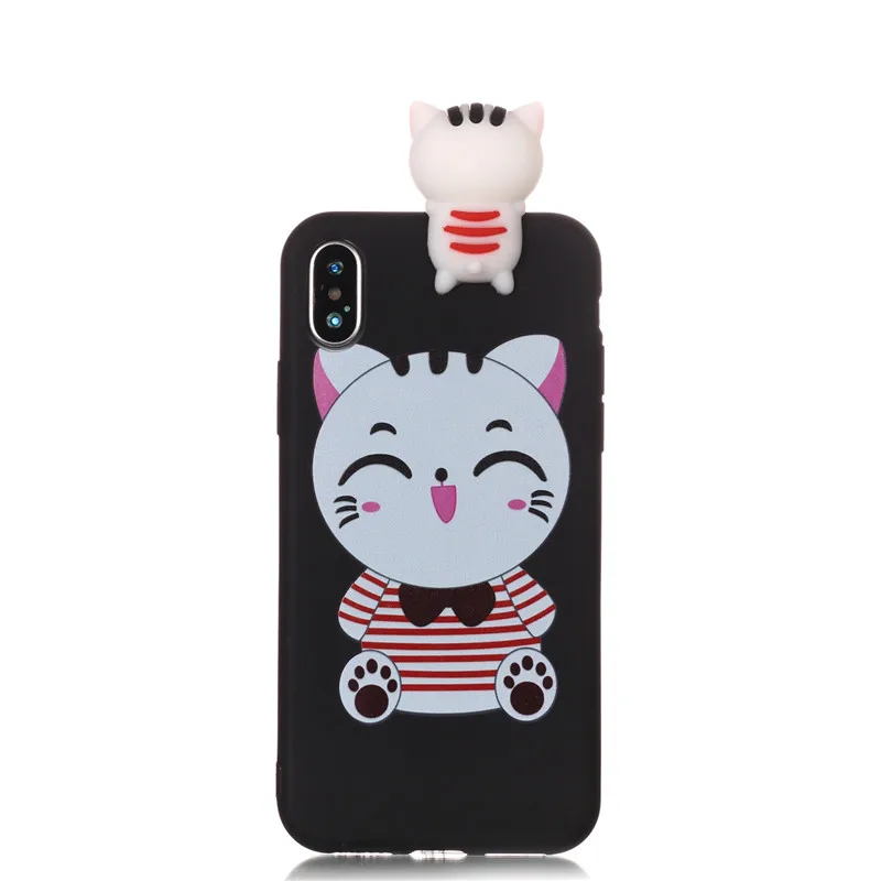 Style 10 Чехол FLYKYLIN для iPhone 11 Pro Max 5, 5S, SE, XS, XR, X, 6 S, 6 S, 7 Plus, 8 Plus, чехол на Единорог, мягкий ТПУ, силикон, 3D, куклы, игрушки, телефон, чехол - Цвет: Style 10