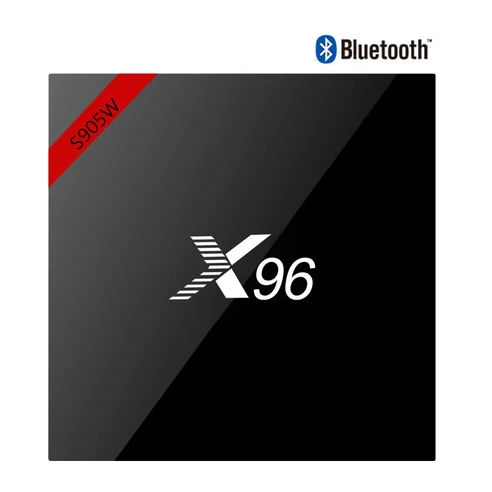 X96 Android 7 1 ТВ коробка последняя версия 18 0 Amlogic S905W г/2 г 8 г/16 Поддержка 2 4 ГГц WiFi HD к