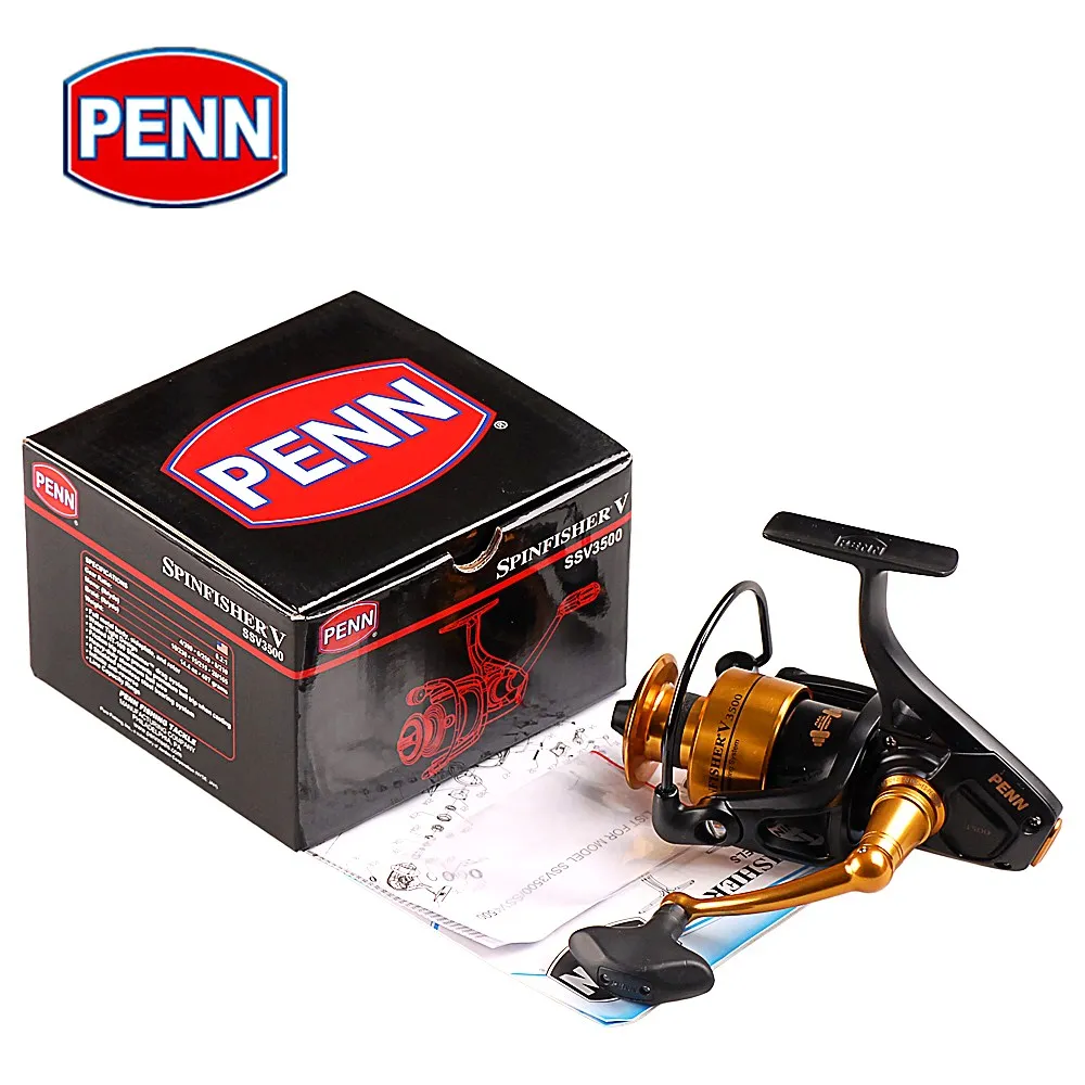 Спиннинговая катушка PENN SPINFISHER V SSV размер 3500 10500 18 фунтов/8 кг|Рыболовные катушки| |