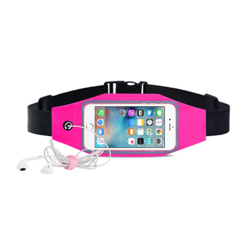Universal Sport Waist Bag Screen Touching Waterproof Running Belt Pouch Mobile Phone Holder for iPhone 5 6 7 Plus For Samsung |