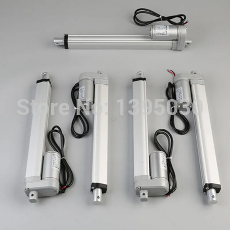 Водонепроницаемый электродвигатель постоянного тока 2 шт./лот 12 В 6 мм/сек. 350 мм/14