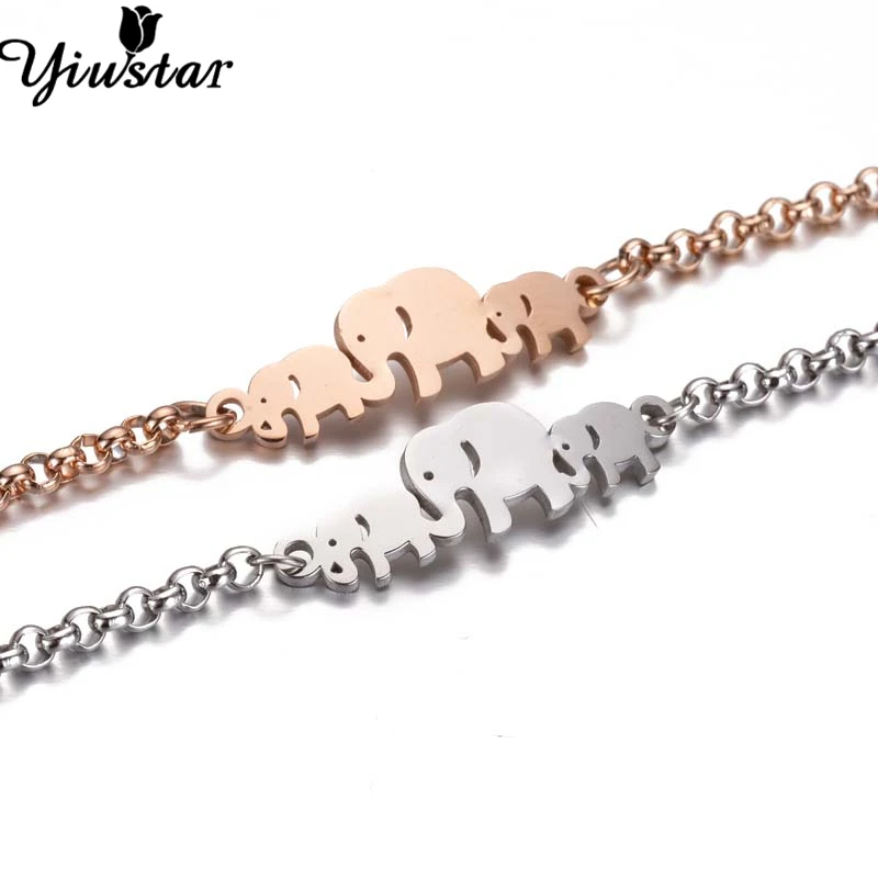 Yiustar Boho Aniaml подвески для девушек из нержавеющей стали женские индийские
