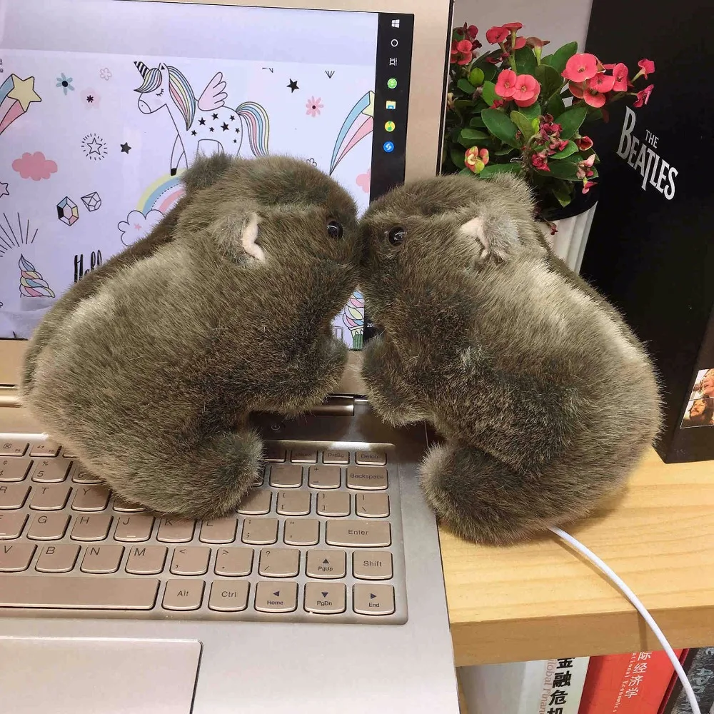 1 шт. 18 см Моделирование Плюшевые вомбат свинки Cavia Porcellus игрушка чучело дикие