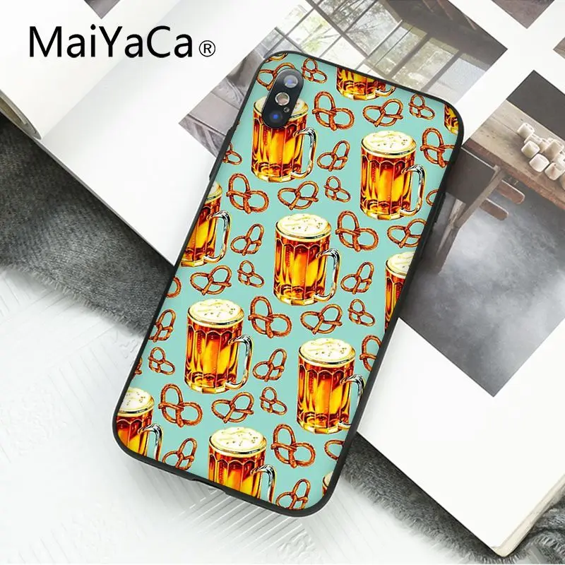 MaiYaCa World Beers alcol Summer Bubble чехол для телефона iphone 11 Pro 11Pro MAX 8 7 6S Plus X XS MAX 5 5S SE XR