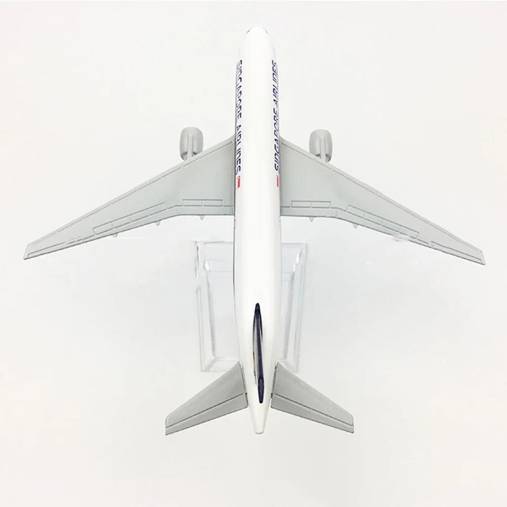 1/400 весы сплава модели самолетов Boeing 777 Singapore 16 см строгальные B777 модель дешевые