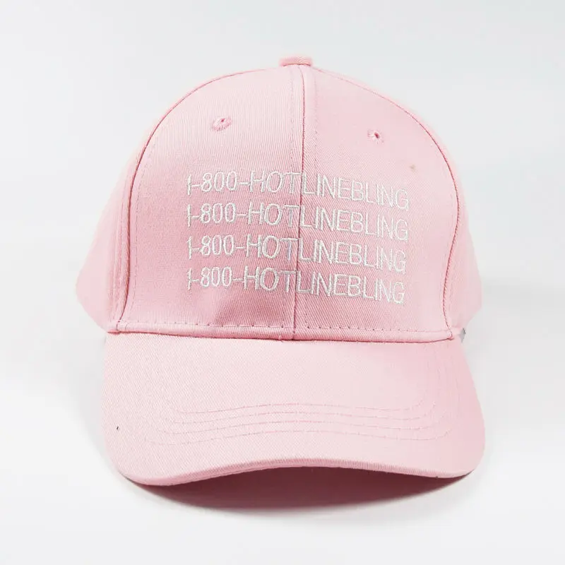 Розовая бейсболка с надписью вышитые хлопковые спортивные кепки Snapback можно
