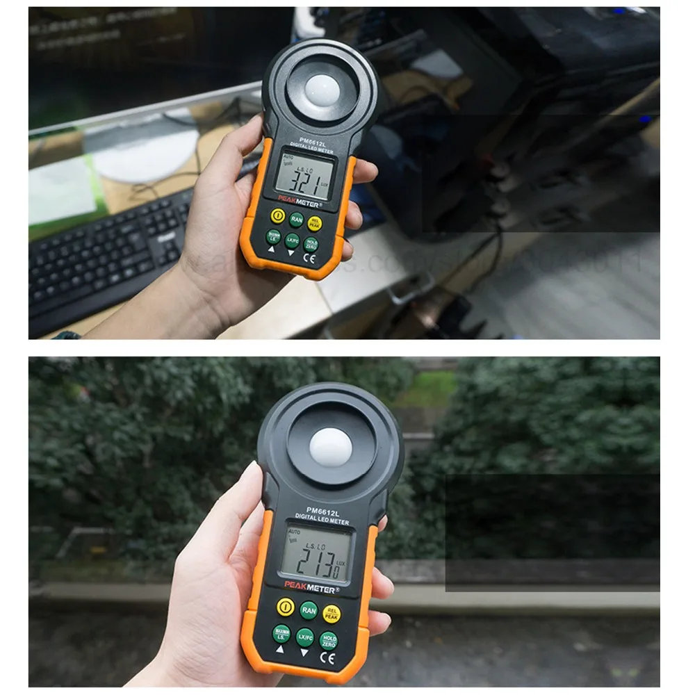 Цифровой люминометр luxmeter Lux/измеритель FC фотографический фотометр ручной