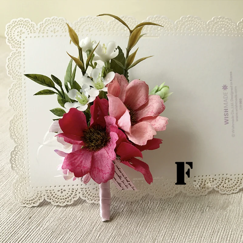 Бутоньерка YO CHO для мужчин свадебная искусственная бриллиантовая брошь товары