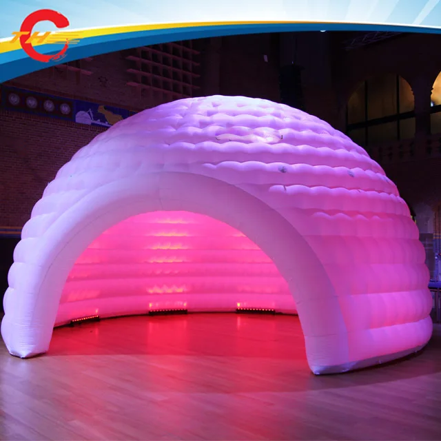 2019 Новый Популярный надувной вечерний тент/надувной igloo/светодиодный тент