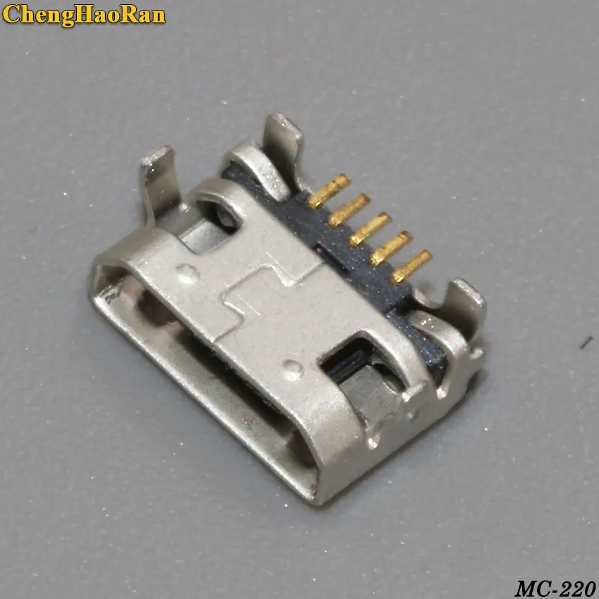ChengHaoRan 5-200 шт./лот Миниатюрный разъем Micro USB для зарядки Lenovo TAB 2 A10-70 A7600 A3000H 10 1 дюйма |