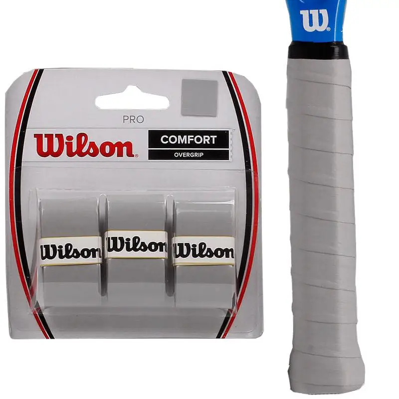 3 шт./компл. 12 шт./компл. Wilson ПУ Overgrip для тенниса хват для бадминтона пот сцепление защита для ракетки наклейки Sweatband Аксессуары - Цвет: WRZ4014SI