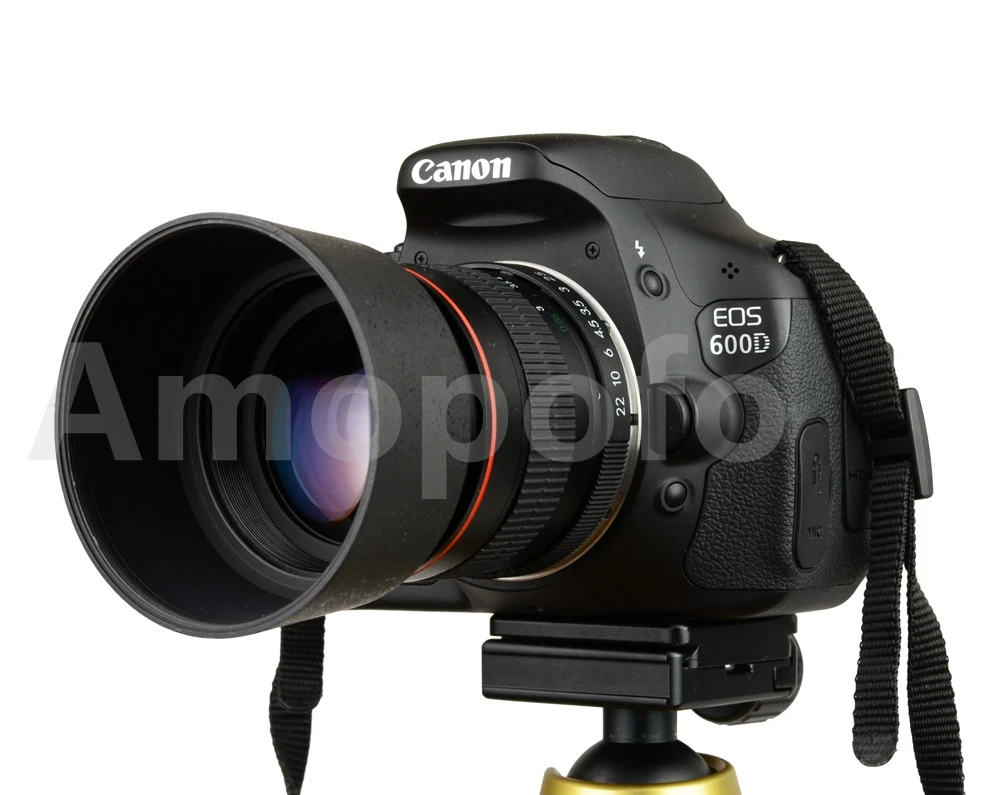 Объектив Amopofo 85 мм F/1 8 для фотокамер Canon EOS EF | Электроника