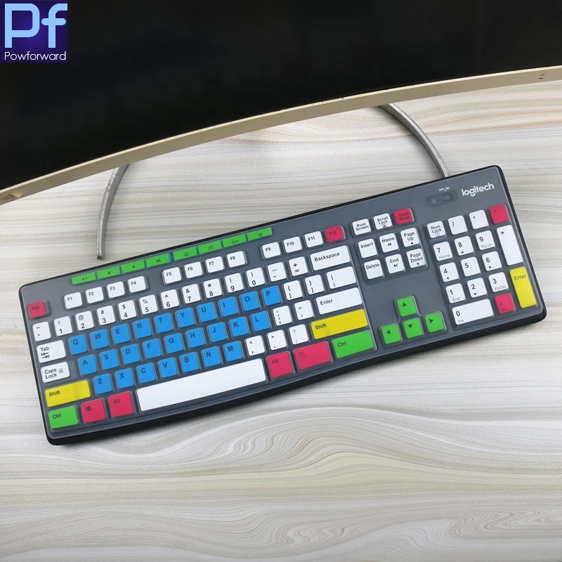 Для logitech MK 275 MK 270 MK 260 MK 200 K 200 K 260 K 270 силиконовый настольный компьютер ПК клавиатура крышка с защитой от пыли Защитная крышка
