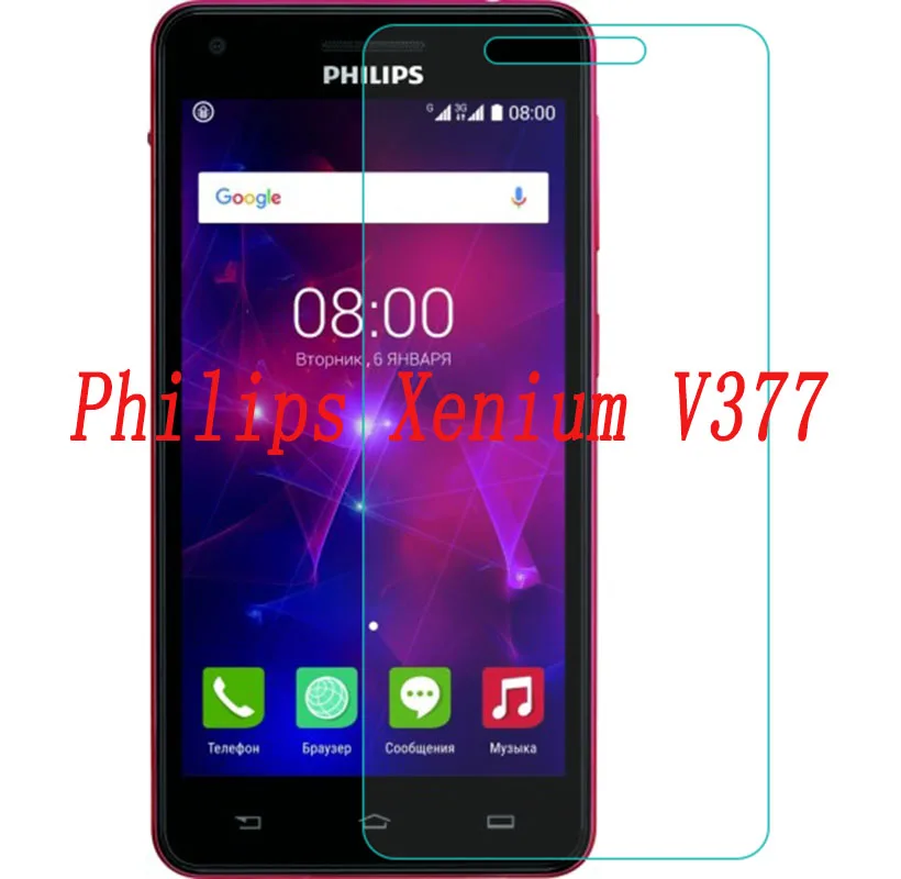 2 шт. Экран Защитная крышка для мобильного телефона Philips Xenium X818 V377 V526 X586 S326 X588 V787 S386 S327 S318 S257 закаленное Стекло защитная пленка