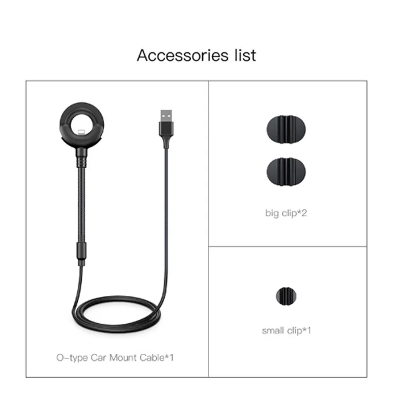 Автомобильный держатель Baseus для iPhone X 8 7 6 5 S 360 gadi GPS Del Telefono Mobile Basamento Supporto Dell'automobile