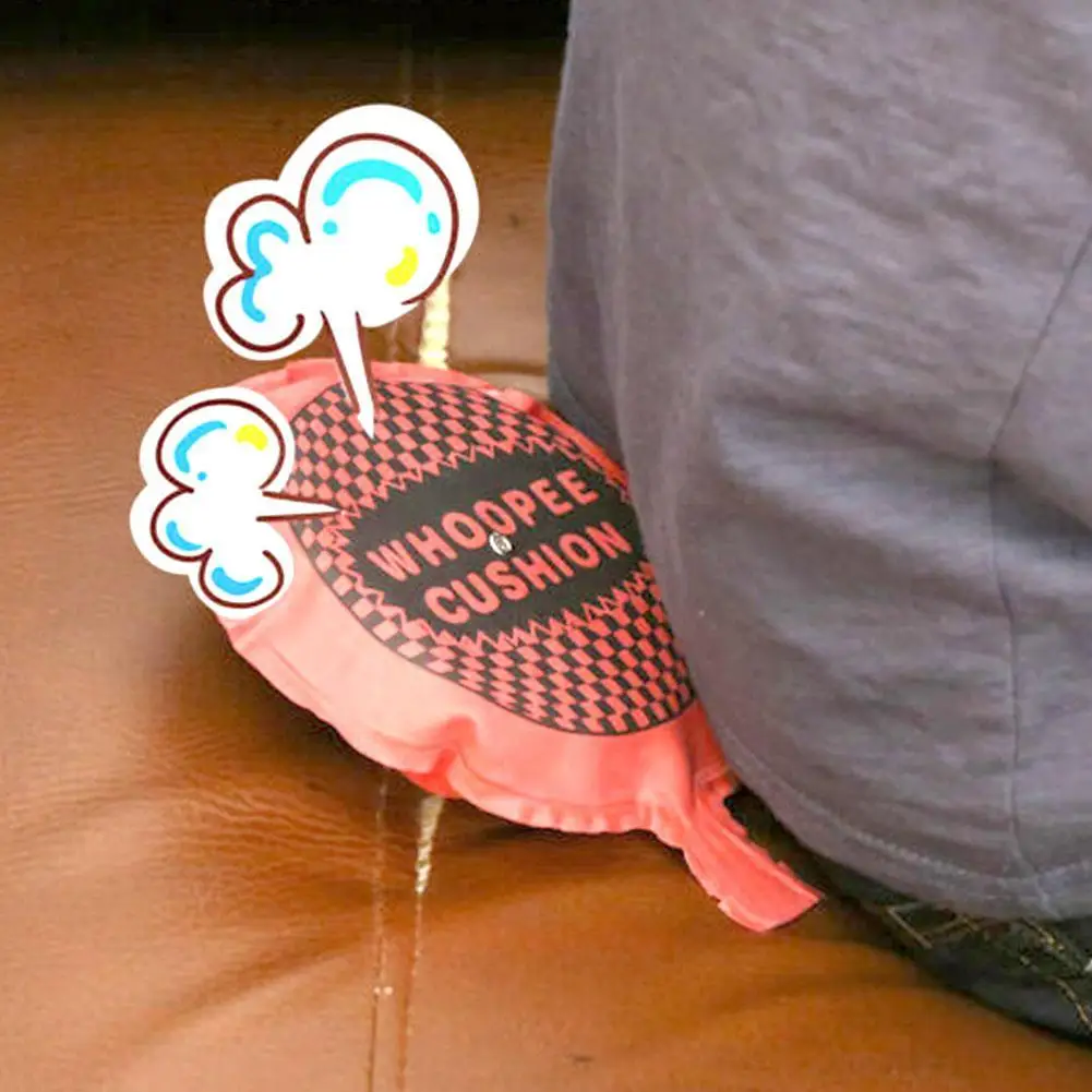 1pcs Whoopee Cushion Fart Whoopie Balloon Halloween props fart bag sponge fart pad Party Toy