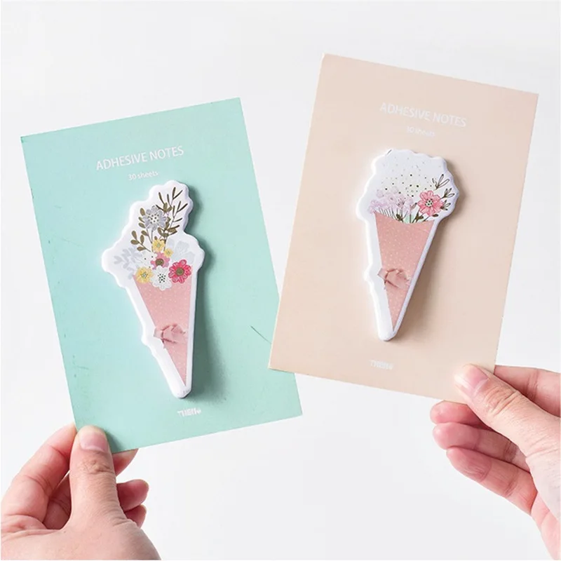 4 шт. букет цветов бумаги для заметок на клейкой основе камеры fujifilm комплект 30