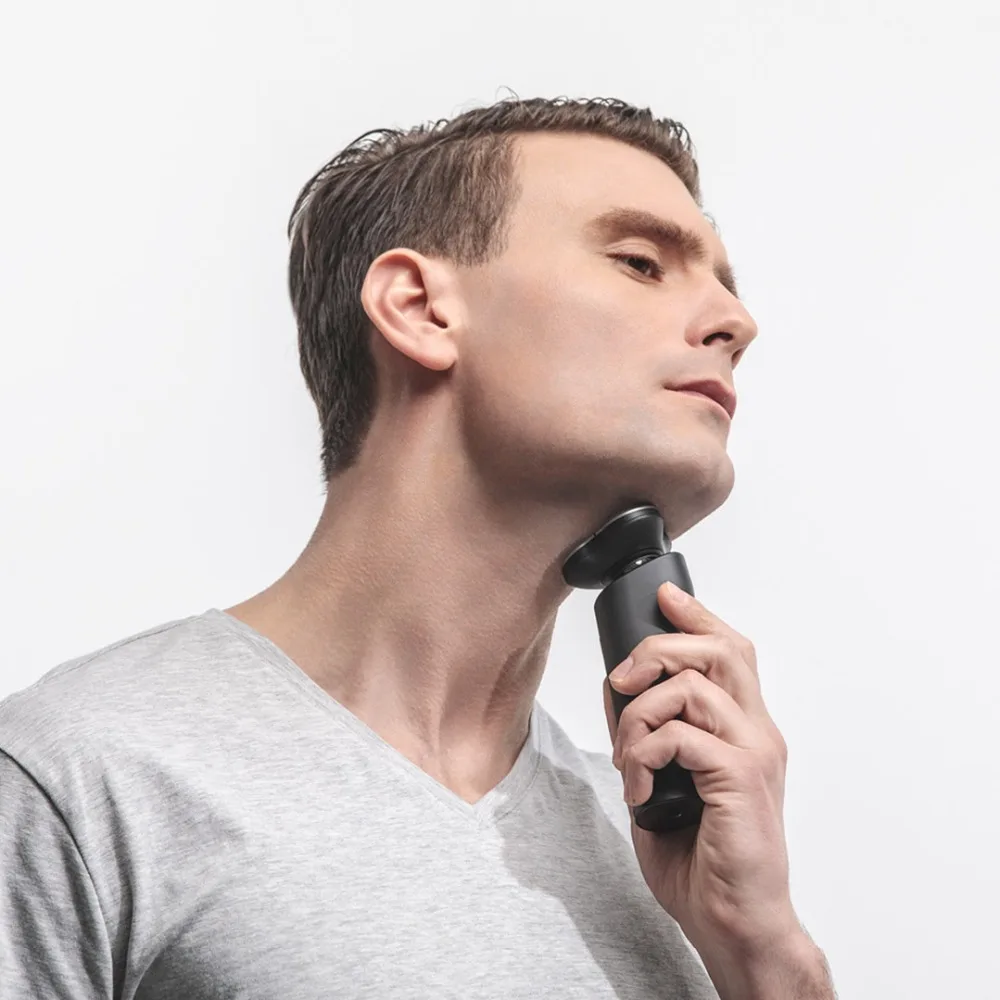 Xiaomi Mijia электробритва Flex бритва головка 3 сухое влажное бритье моющееся основное